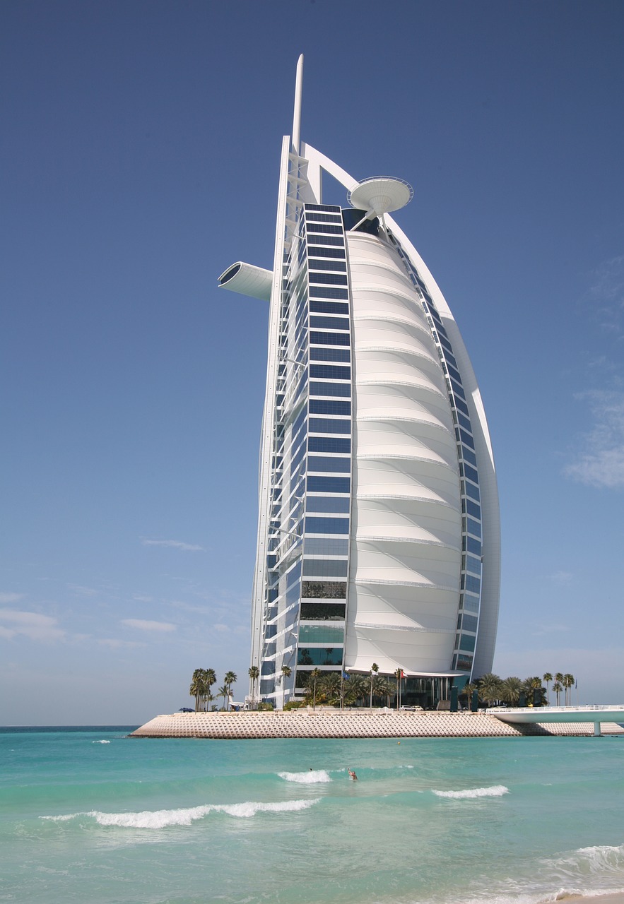 burj al arab, canvas, dubai